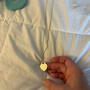 Awesome Tiffany & Co.  Return to Tiffany Heart necklace